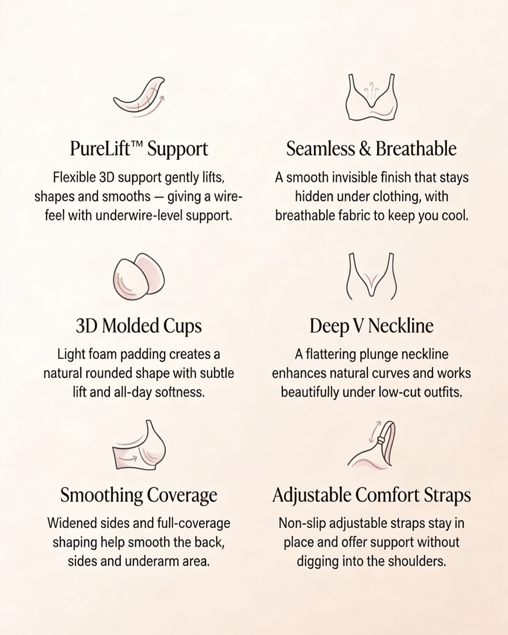 Soft Sculpt Minimizer Bra – Seamless & Cooling