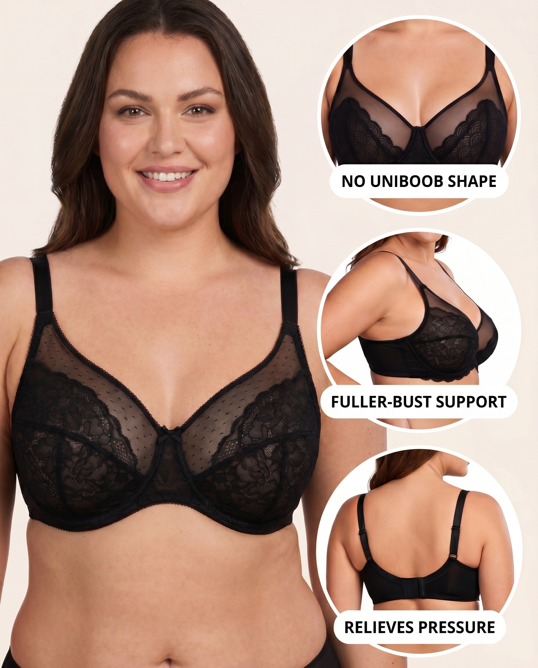 Breast Minimizer Bra - Enchante