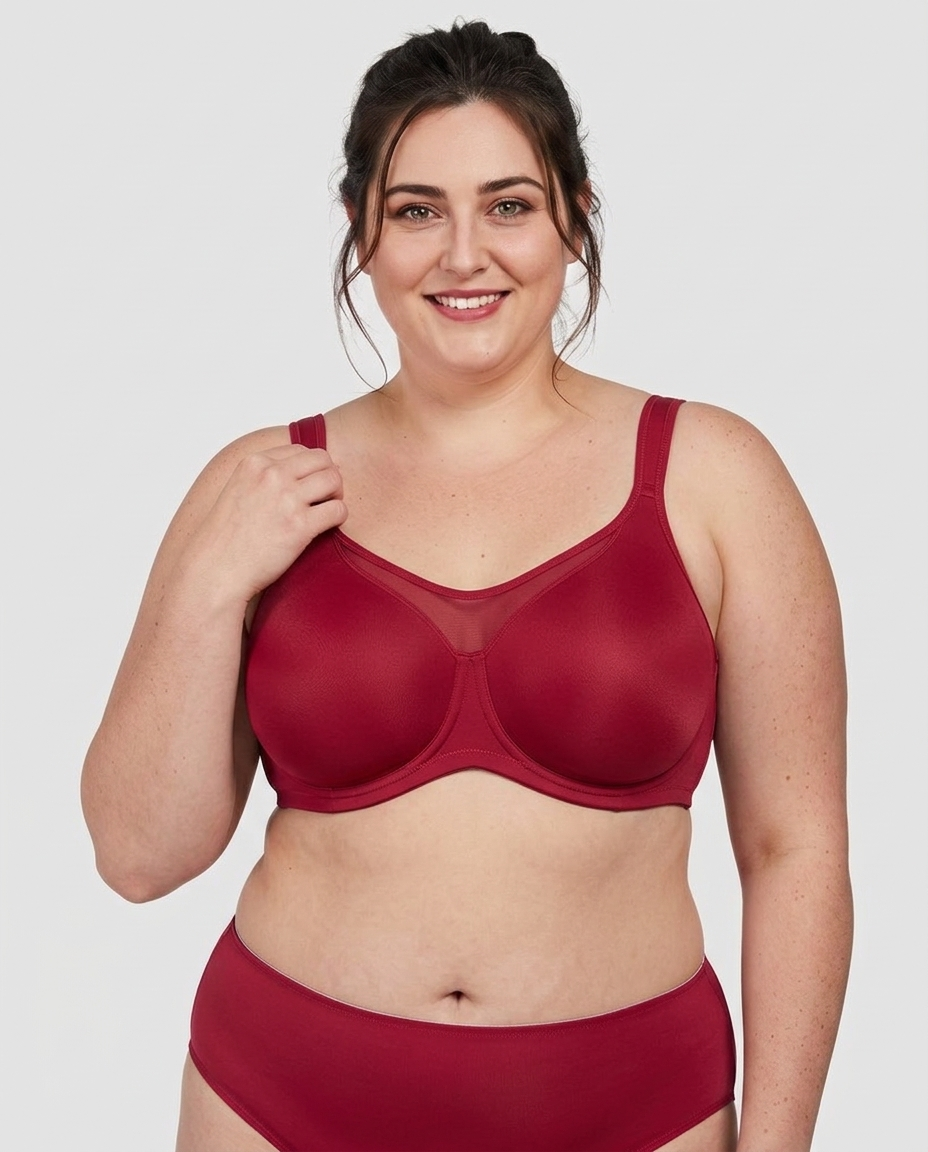 Soft Sculpt Minimizer Bra – Seamless & Cooling