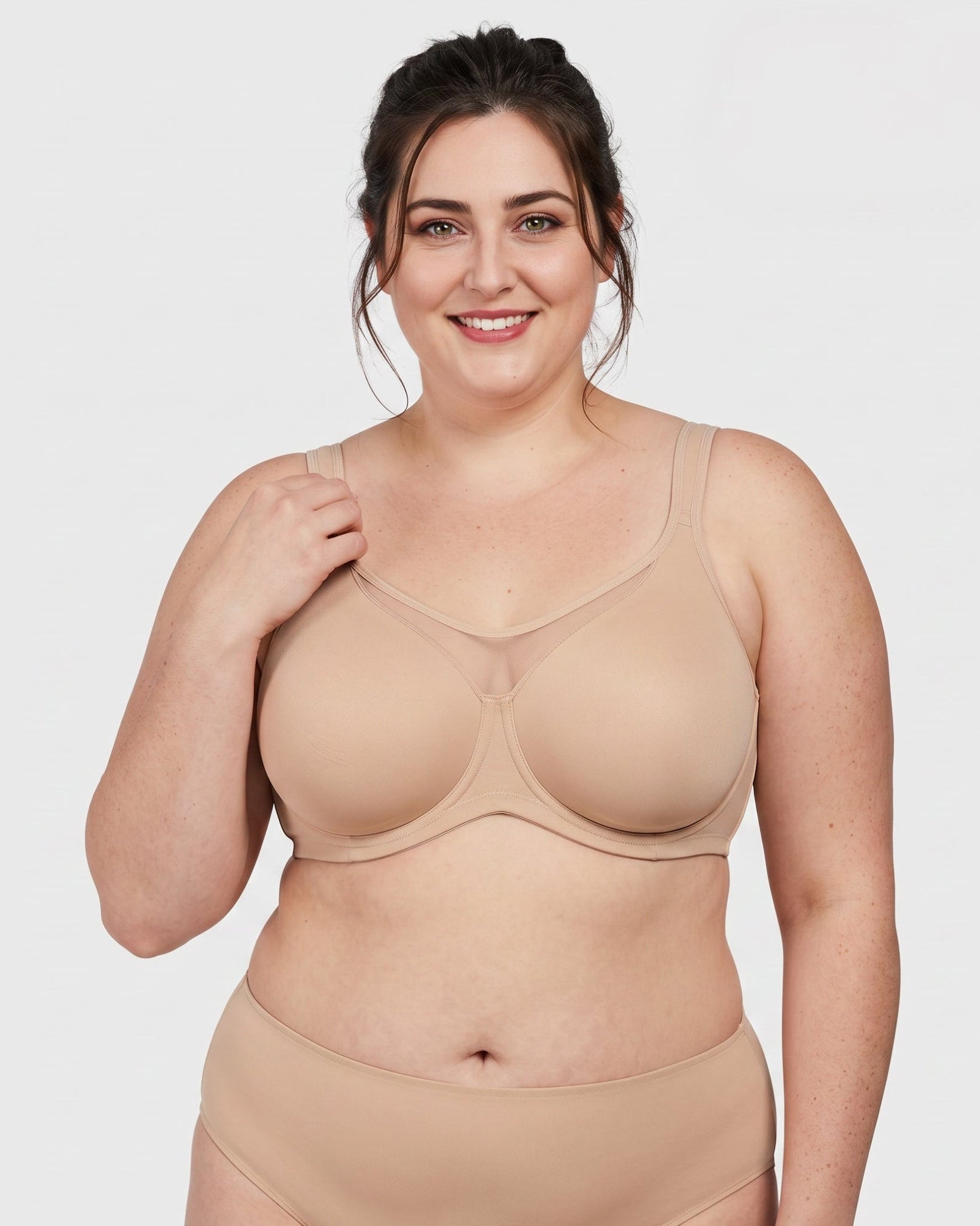 Soft Sculpt Minimizer Bra – Seamless & Cooling